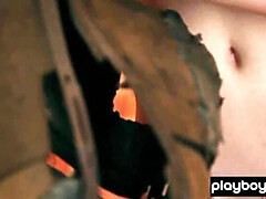 Leie, Grosse titten, Vollbusig, Natürlichen titten, Im freien, Rotschopf