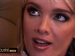 Anal, Nana, Gros seins, Blonde, Tir de sperme, Doigter, Français, Hd