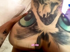 Tattooed Doll With Split Tongue Hot Video