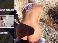 Hayley Davies hot MILF outdoor sex