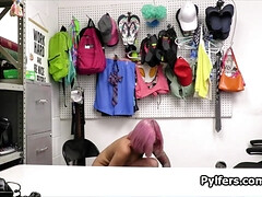 18 jahre, Grosser schwanz, Schwarz, Blasen, Hardcore, Büro, Polizei, Spion