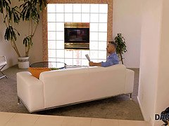 アメリカ人, 爸, Hd, オナニー, 魅力的, 剃毛, ティーン, オッパイの