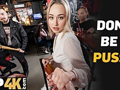 18 ans, Anal, Blonde, Cocu, Petite amie, Seins naturels, Pov, Public