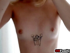 Beauté, Blonde, Hd, Naturelle, Orgasme, Pov, Tatouage, Nénés