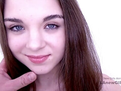 Cute Teenie with perfect body gets screwed in studio