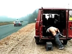 Любители, Брюнетки, В машине, Сперма на лице, Немки, На природе, На публике, Винтаж