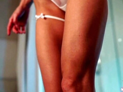 Amateur, Gros cul, Brunette brune, Fait maison, Lingerie, Masturbation, Petite femme, Maigrichonne