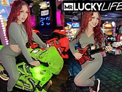 Arietta Adams's naughty girls action by Mr Lucky Life