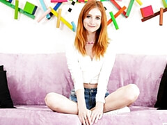 Culo grande, Verga grande, Mamada, Estilo perrito, Tetas naturales, Pelirrojo, Adolescente, Tetas