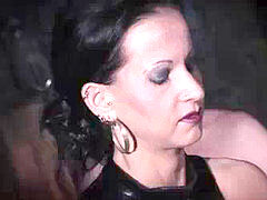 緊縛, フェラチオ, ボンデージ, フェムドム, ドイツ人, グループ, オナニー, スパンキング
