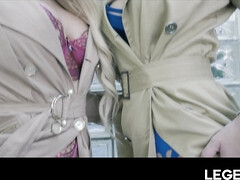 Grote mammen, Blond, Lul, Hondjeshouding, Gezichtzitten, Hd, Interraciaal, Kousen