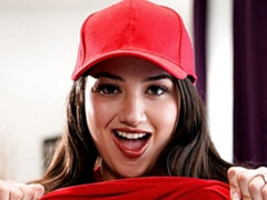 Grote kont, Grote lul, Grote mammen, Bruinharig, Handbeurt, Likken, Masturbatie, Mager