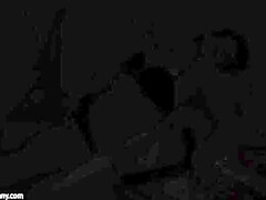 Young Girl and old chubby Granny mastubate