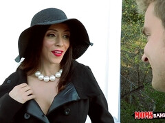 Lewd bombshell Ariella Ferrera memorable porn clip