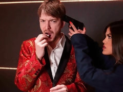 Asiatisch, Blasen, Braunhaarige, Hundestellung, Fetisch, Handjob, Masturbation, Milf