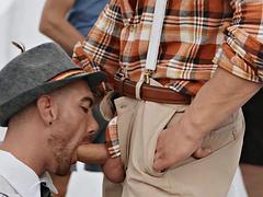 Fine German lads share more than just smooth anal play