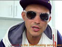 Plage, Grosse bite, Sucer une bite, Éjaculer dans la bouche, De plein air, Public, Rousse roux, Russe