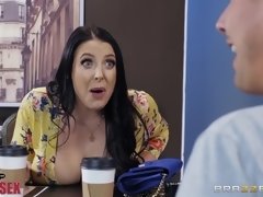 アメリカ人, お尻, 美女, ブロンド, フェラチオ, 茶髪の, なめる, オッパイの