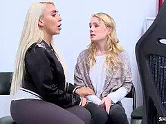 グループ, 熟年, 淫乱熟女, オフィス, 義母, ティーン, 三人, ユニフォーム