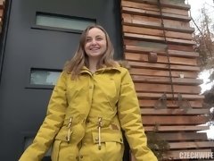 素人, チェコ, 指いじり, ハードコア, オッパイの, おもちゃ