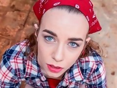 Cul, Sucer une bite, En levrette, Doigter, Poilue, Masturbation, Pov, Adolescente