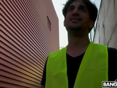 Enthousiasteling, Grote mammen, Pijpbeurt, Sperma in mond, Hardcore, Latijnse vrouw, Rijden, Geschoren