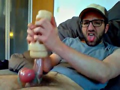 str8 nerd banging the pocket pussy