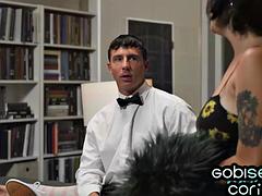 In den arsch, Tussi, Bisexuell, Blasen, Erotisch, Handjob, Latina, Flotter dreier