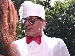 Grosse titten, Blasen, Spermaladung, Lecken, Pornostars, Titten, Vintage