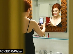 Grosse bite, Sucer une bite, Queue, Hard, Interracial, Léchez, Lingerie, Rousse roux