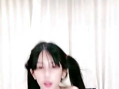 Leie, Tussi, Braunhaarige, Chinesisch, Kondom, Paar, Süss, Muschi