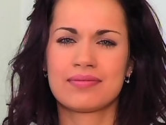 Adorable, Anal, Sucer une bite, Brunette brune, Poilue, Nue, Chatte, Plan cul à trois