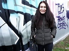 Leie, Tschechisch, Aufs gesicht abspritzen, Deutsch, Hd, Öffentlich, Rau, Dürr