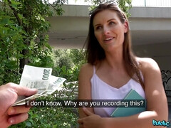 素人, お尻, デカパイ, フェラチオ, チェコ, チン, ヨーロピアン, アウトドア