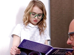 Mamada, Corridas, Gafas, Lencería, Montar, Ruso, Flaco, Adolescente