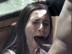 デカチン, 黒人, フェラチオ, 茶髪の, 異人種間, キッチン