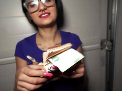 デカパイ, フェラチオ, 茶髪の, チン, ハードコア, お金, ハメ撮り, 公共