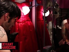 Asiatisch, Blasen, Schwarz, Fetisch, Hardcore, Piercing, Rau, Dusche