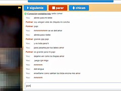 Perrita argentina se masturba en omegle , chatspin