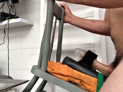 Leie, Grosser schwanz, Blasen, Spermaladung, Schwul, Deutsch, Flotter dreier, Spielzeuge