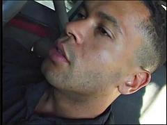 Negro, Mamada, Coche, Ébano