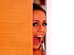 Stunning toned model Christen Courtney fucked in the doggy style