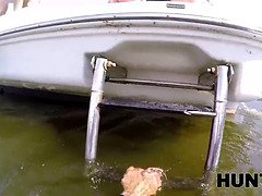 18, 浮気する, ヨーロピアン, Hd, アウトドア, オマンコ, 剃毛, ティーン