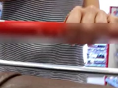素人, 美女, 下着, オナニー, 淫乱熟女, 公共, 一人, 妻