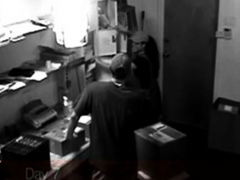 caught by security camera