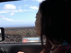 Amateur, Asiatique, Petite amie, Chatte, Fumer, Gicler, Voyeur, Mouillée