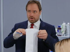 Culo, Polla, Europeo, Pequeña, Cabello corto, Falda, Calcetines, Apretado