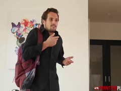 69, デカパイ, ブロンド, フェラチオ, チン, 淫乱熟女, タトゥー, おもちゃ