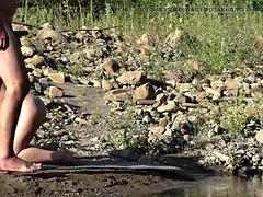 Leie, Strand, Grosser schwanz, Grosse titten, Aufs gesicht abspritzen, Hardcore, Milf, Ehefrau