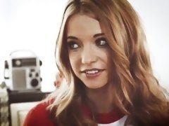 フェラチオ, バック, なめる, 赤毛, 靴下, スポーツ, ティーン, オッパイの